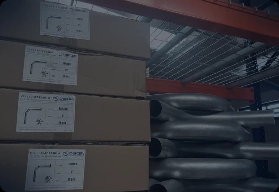 Galvanized EMT conduit